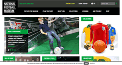 Desktop Screenshot of nationalfootballmuseum.com